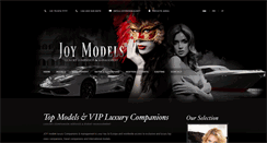 Desktop Screenshot of joymodels.net
